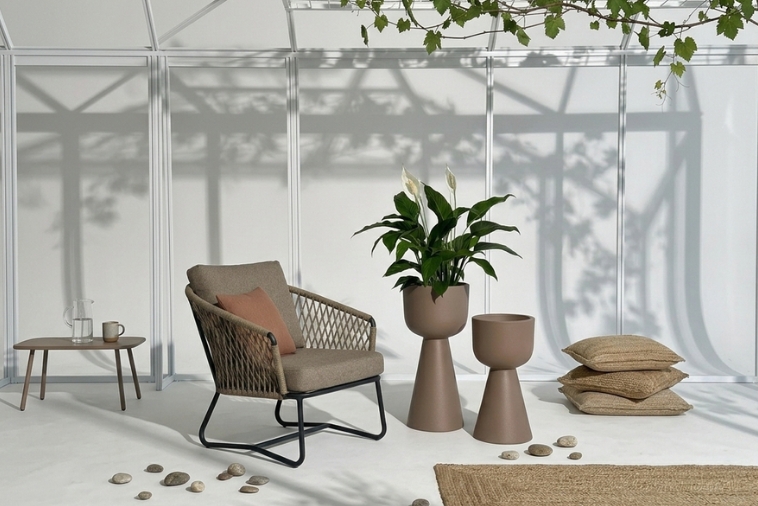 Donice ozdobne do salonu Zendo